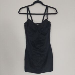 Body‎ Slimmer By Nancy Ganz Slimming Dress Black Size 38C